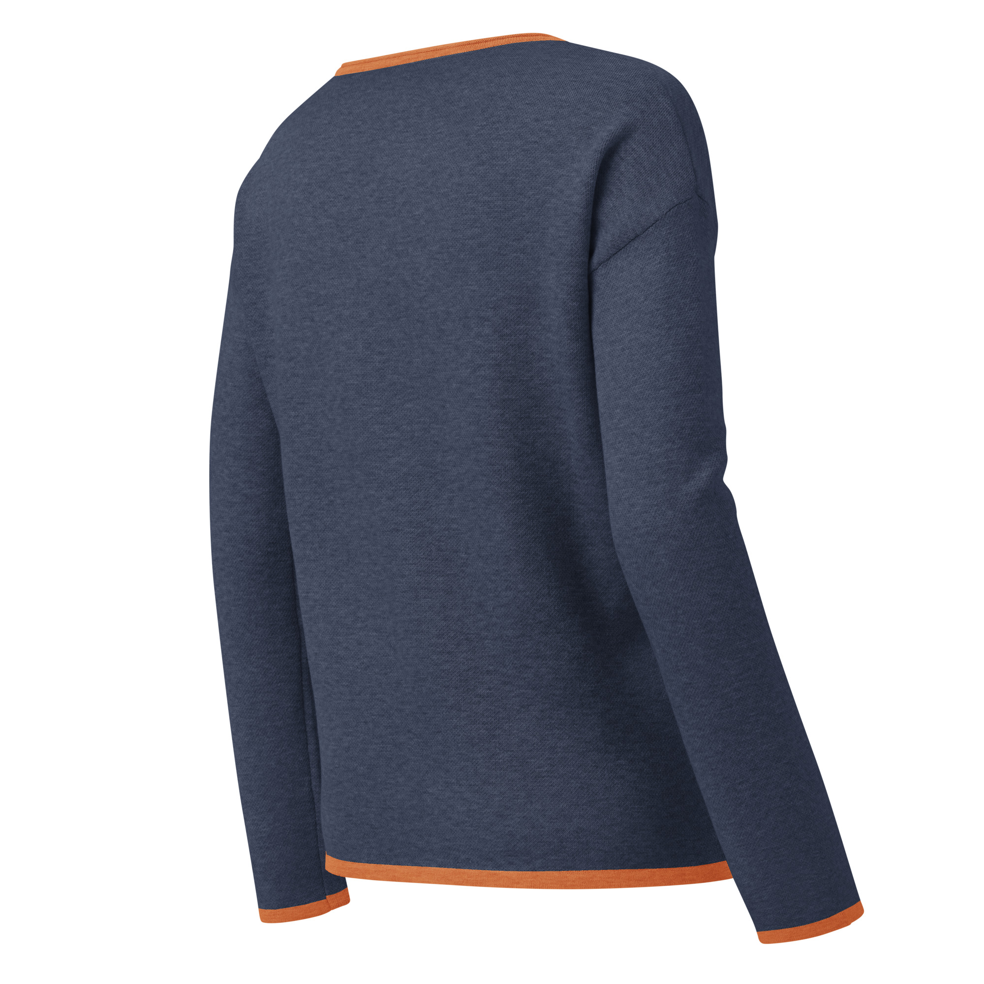 Blue Knitted Logo Sweater - Women’s - Image 3